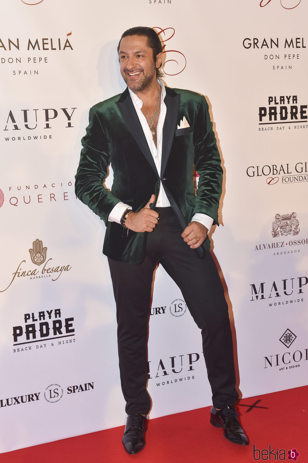 Rafael Amargo en la gala Global Gift de Marbella 2017