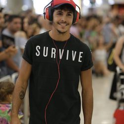 Kiko Jiménez a su llegada a España tras su expulsión de 'Supervivientes'