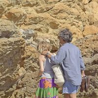 Narcís Rebollo y Eugenia Martínez de Irujo de vacaciones en Ibiza