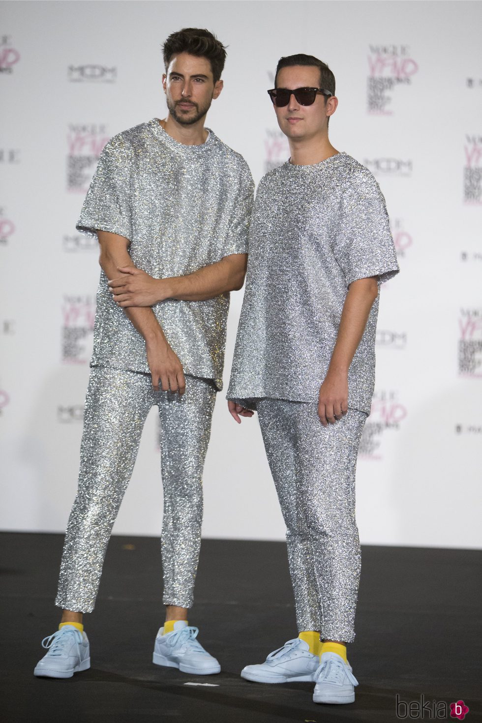 Pepino Marino y Crawford en la Fashion's Night Out 2017