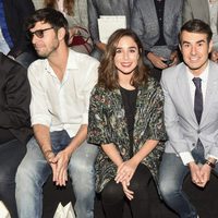 Daniel Muriel en el desfile de García Madrid en la Madrid Fashion Week 2017