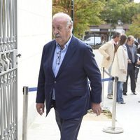 Vicente del Bosque en el homenaje póstumo a Ángel Nieto en Madrid