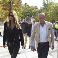 Kiko Matamoros y Makoke en el homenaje póstumo a Ángel Nieto en Madrid