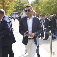 Jesús Vázquez en el homenaje póstumo a Ángel Nieto en Madrid