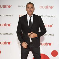 Carlos Lozano en la fiesta de Cuatro para presentar la temporada 2017