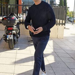 Diego Matamoros a su llegada al juicio contra Tanit Grande por su hija