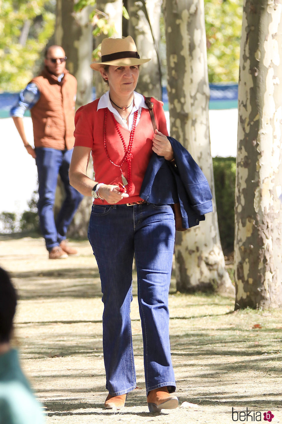 La Infanta Elena en el concurso de hípica del Club de Campo Villa de Madrid
