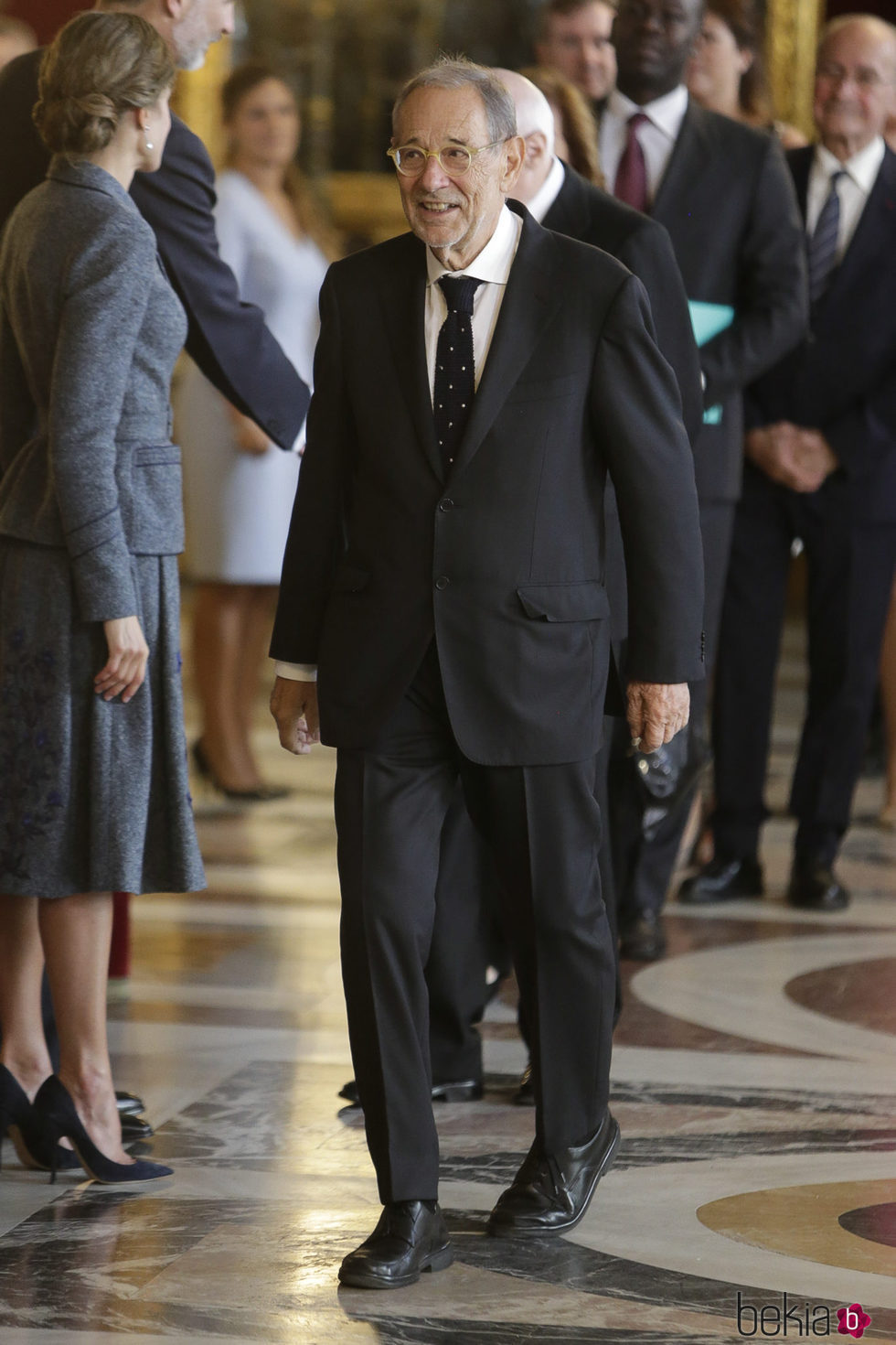 Javier Solana en la recepción del Día de la Hispanidad 2017