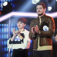 Marina, Cepeda y Aitana en la Gala 1 de OT1