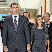 Don Felipe y Doña Letizia durante su visita oficial a Londres