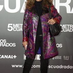 Lolita en la premiere de 'Cinco metros cuadrados'