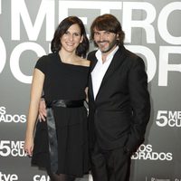 Malena Alterio y Fernando Tejero en la premiere de 'Cinco metros cuadrados'