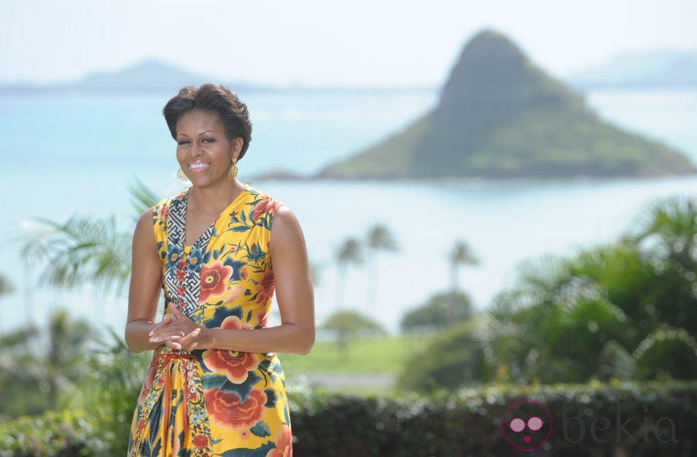 Michelle Obama en la cumbre APEC en Hawai