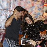 Fran Rivera bailando con Tana Rivera en el Rastrillo Nuevo Futuro