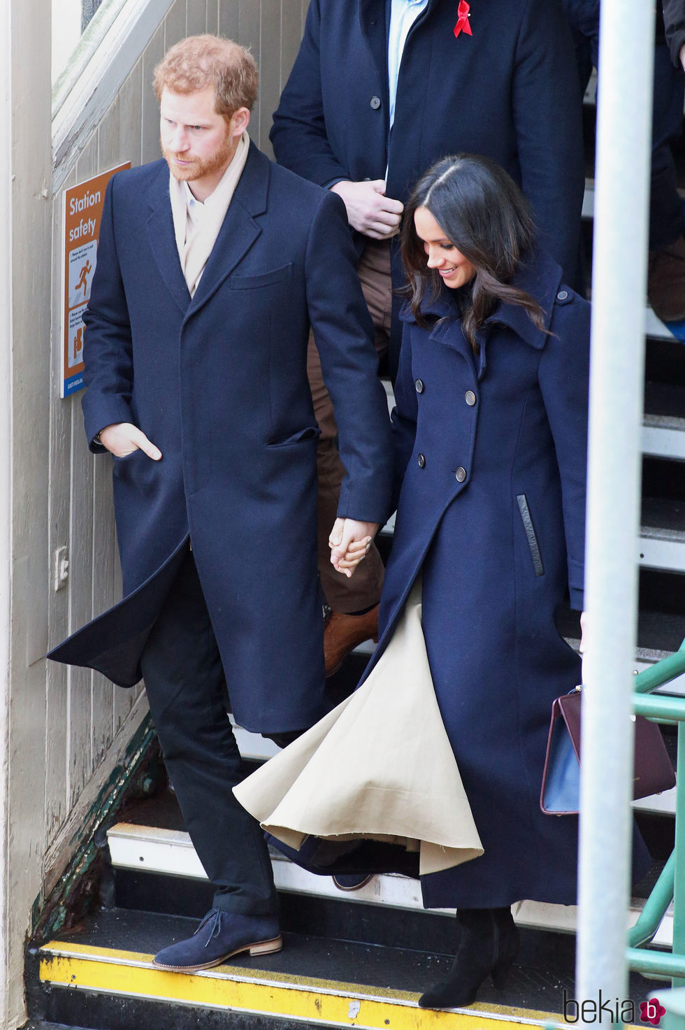 El Príncipe Harry y Meghan Markle en su primer acto público oficial