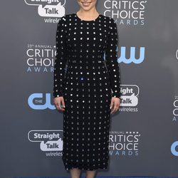 Emilia Clarke  en la alfombra roja de los Critics' Choice Awards 2018