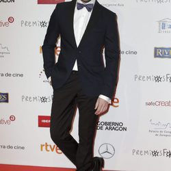 Ricky ('OT 2017') en la alfombra roja de los Premios Forqué 2018