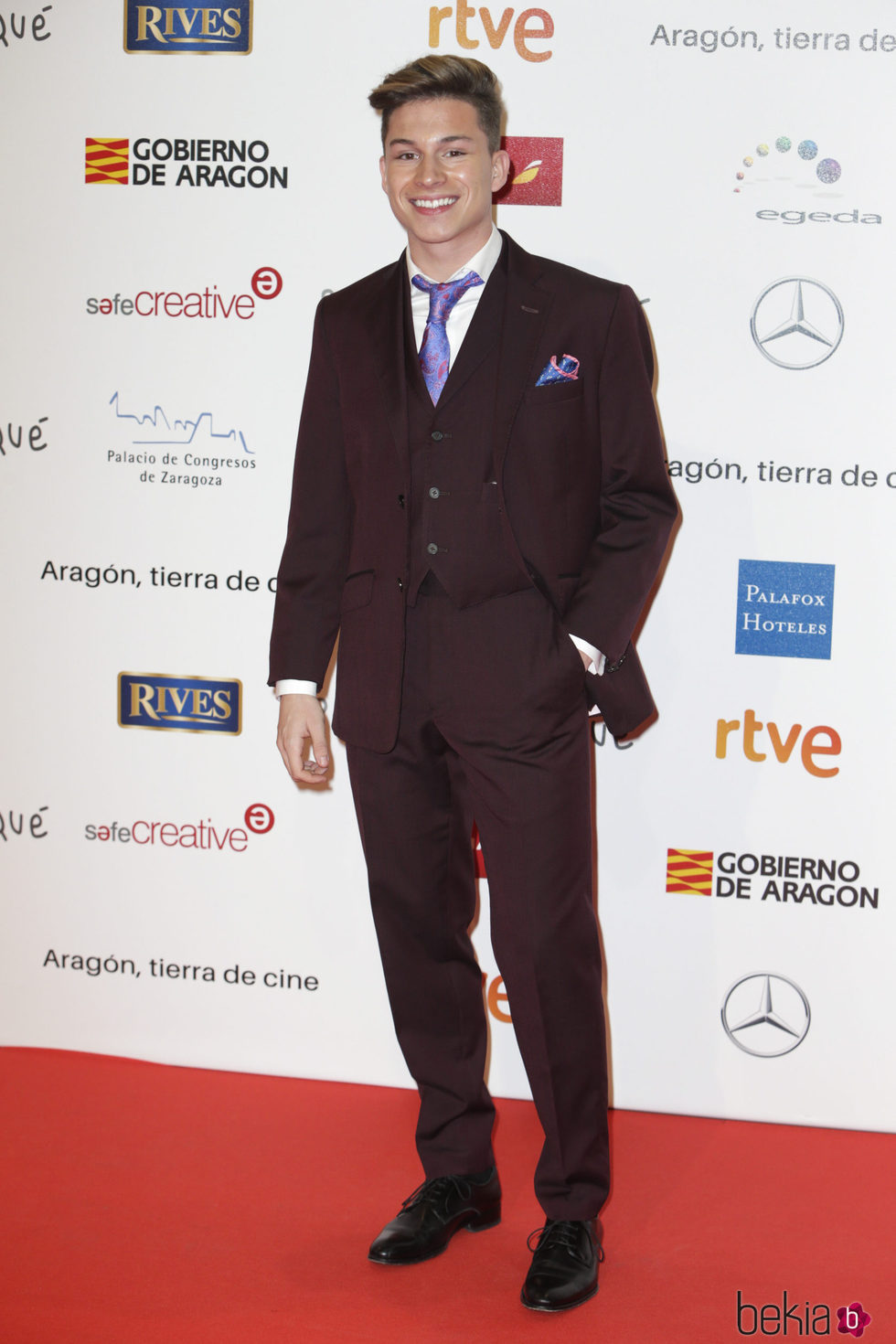 Raoul ('OT 2017') en la alfombra roja de los Premios Forqué 2018
