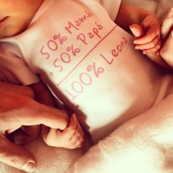 Leona, la primera hija de Silvia Abascal