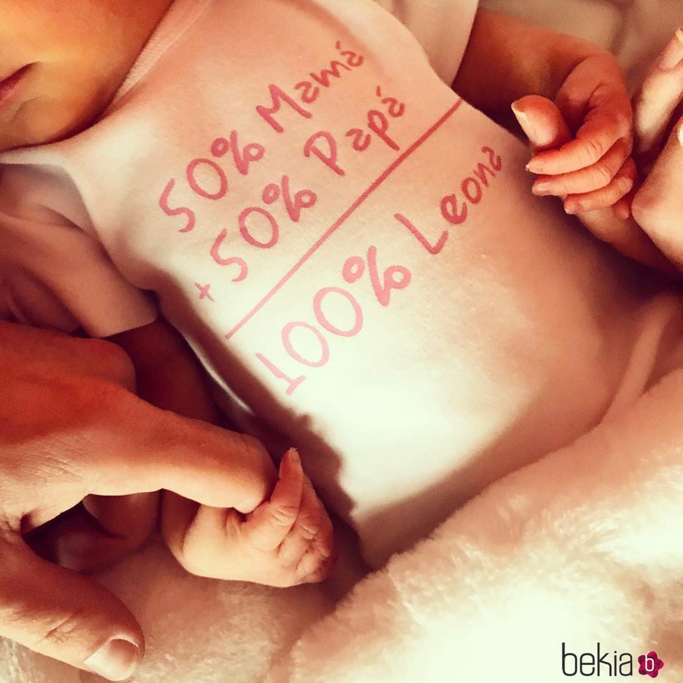 Leona, la primera hija de Silvia Abascal