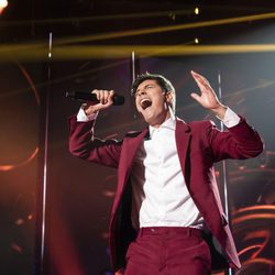 Alfred en la actuación de la gala 11 de 'OT 2017'