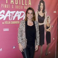 Toñi Moreno en el estreno de la obra teatral 'Desatadas'