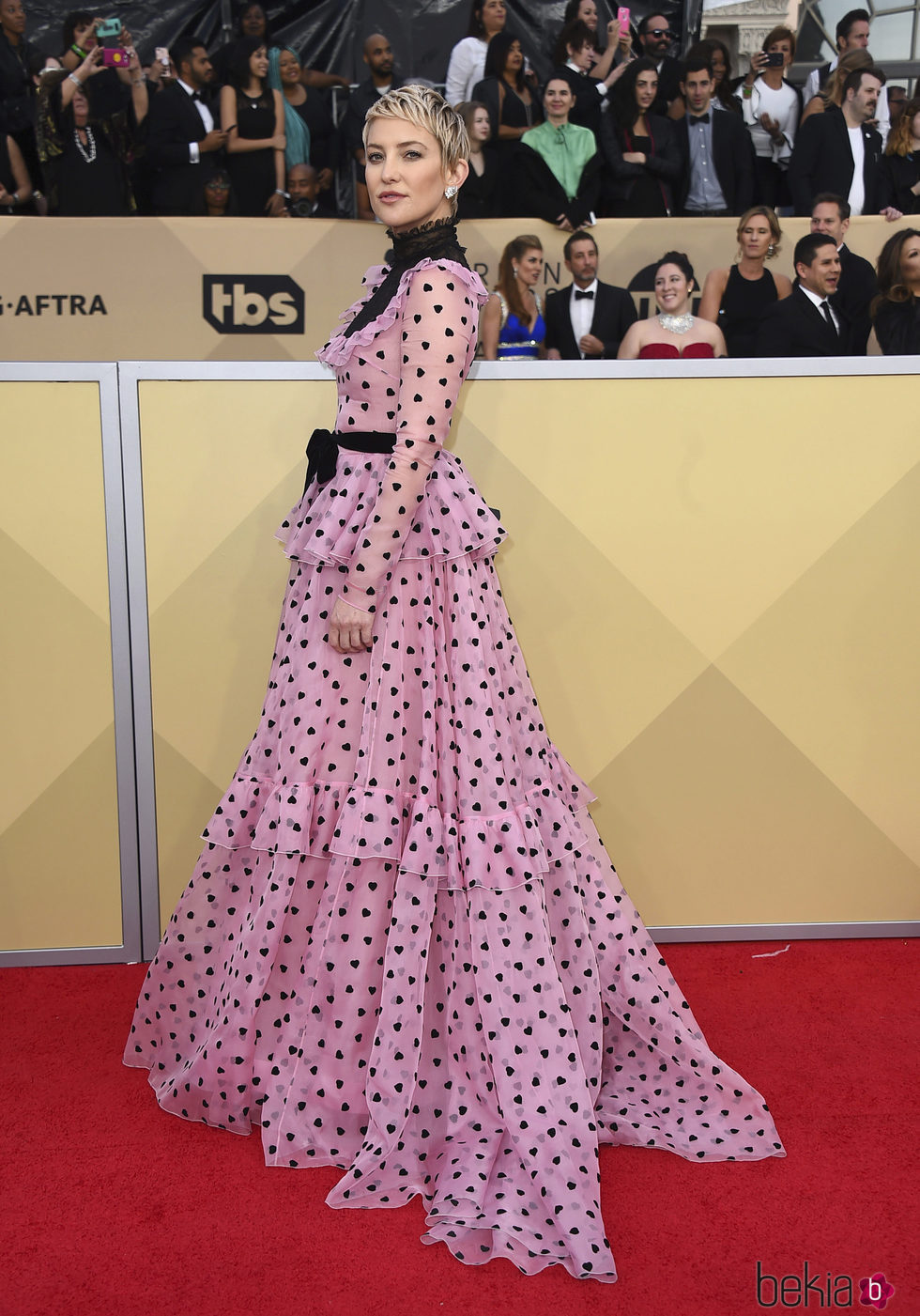 Kate Hudson en la alfombra roja de los SAG 2018