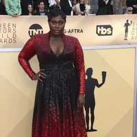 Danielle Brooks en la alfombra roja de los SAG 2018