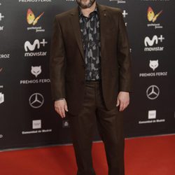 Manolo Solo en la alfombra roja de los Premios Feroz 2018