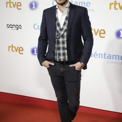 Cepeda ('OT 2017') posa en la premier de la 19 temporada de 'Cuéntame'