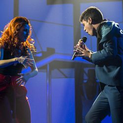Alfred durante su actuación en la gala final de 'OT 2017'