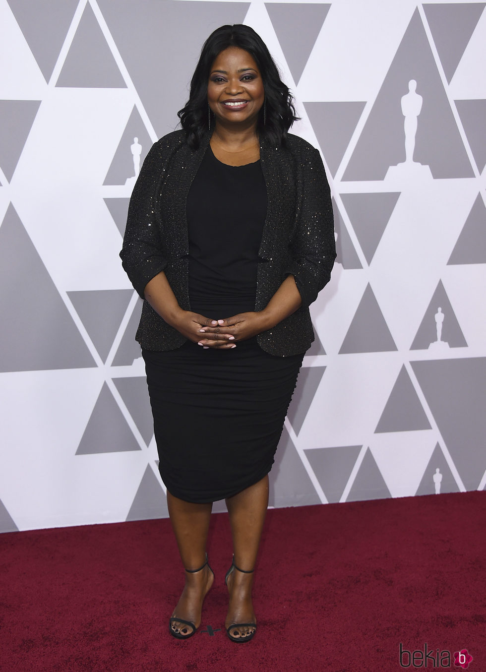 Octavia Spencer en el almuerzo de los nominados de los Premios Oscar 2018