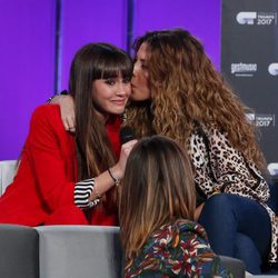 Aitana se emociona en la rueda de prensa del final de 'OT 2017'