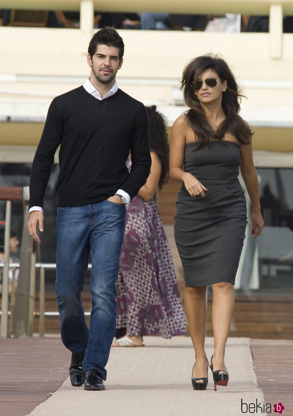 Miguel Ángel Muñoz y Mónica Cruz en Cannes