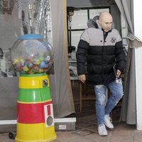 Kiko Rivera saliendo del restaurante en el que celebró su 34 cumpleaños