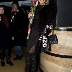 Bibiana Fernández en la celebración de su 64 cumpleaños