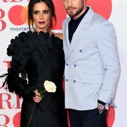 Liam Payne y Cheryl Cole en la alfombra roja de los Brit Awards 2018