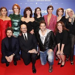 El equipo de la película 'Sin Rodeos' en la premier