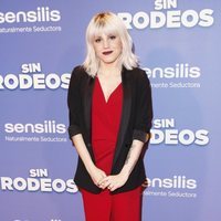 Angy en la premier de la película 'Sin Rodeos'