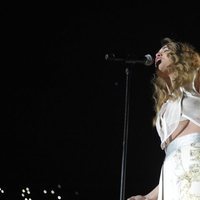 Amaia en el primer concierto de la gira de 'OT 2017' en Barcelona