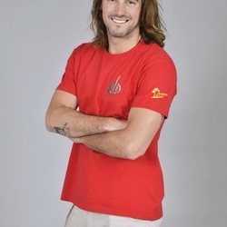 Daniel Sampedro en la foto oficial de 'Supervivientes 2018'