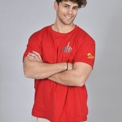 Sergio Carvajal en la foto oficial de 'Supervivientes 2018'