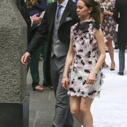 Alexandra de Hannover con Ben-Sylvester Strautmann  en la boda de Christian de Hannover y Sassa de Osma