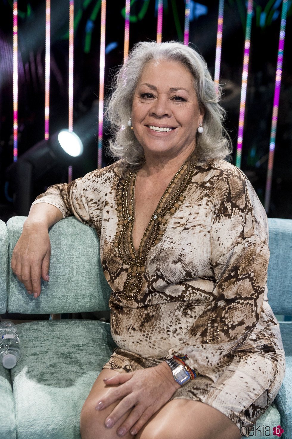Carmen Gahona en el debate de 'Supervivientes 2018'