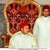 El Rey Mohamed VI el día de su proclamación