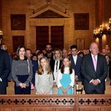 La Familia Real en la Misa de Pascua 2018