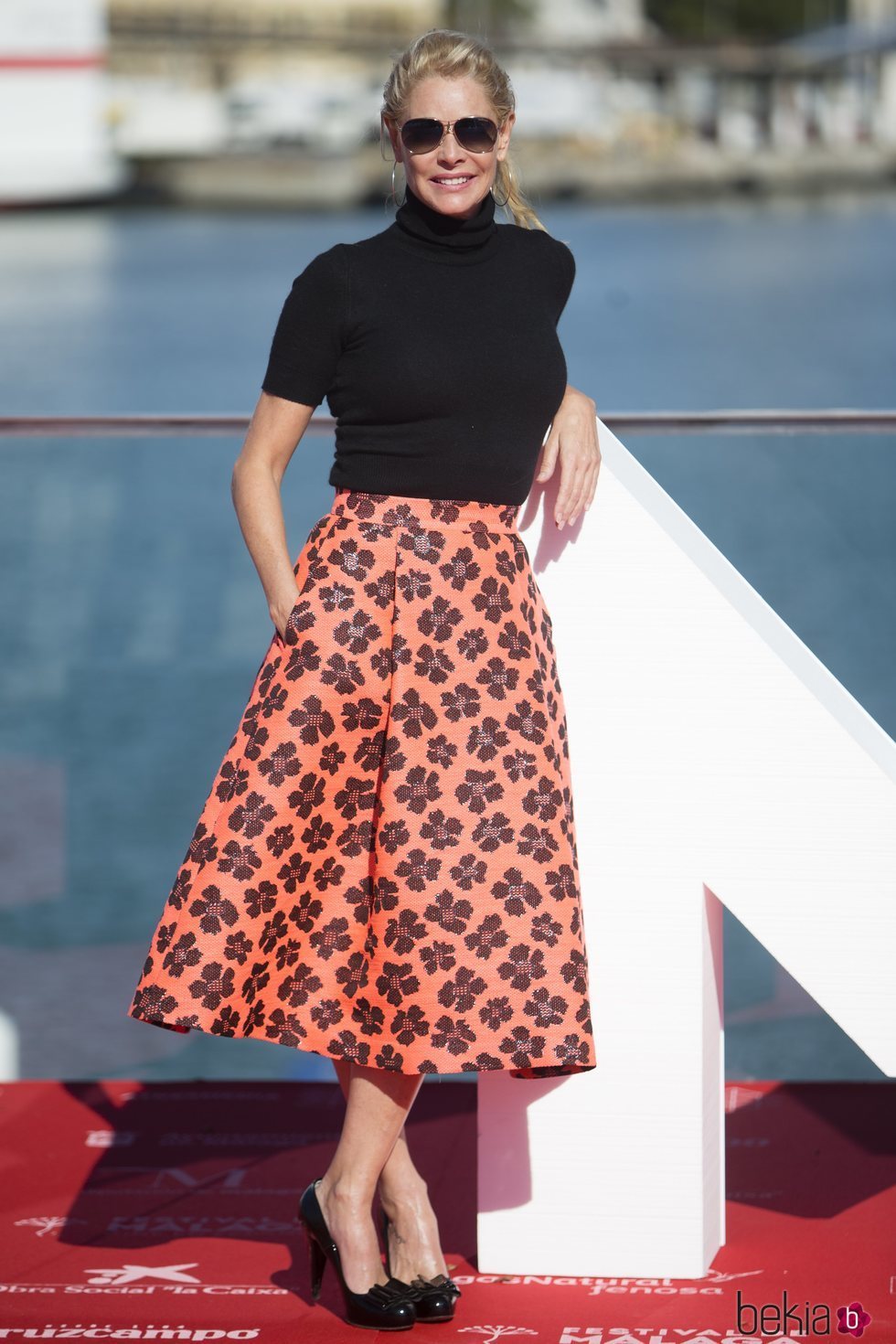 Belén Rueda en la presentación de la película 'No dormirás' en el Festival de Málaga 2018'