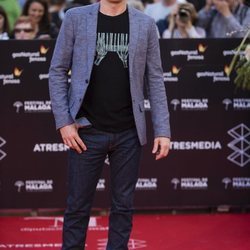 Eduardo Noriega en la alfombra roja del Festival de Málaga 2018