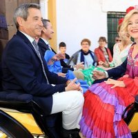 Eugenia Martínez de Irujo en la Feria de Abril 2018