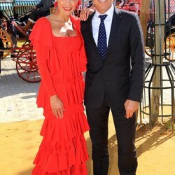 Manuel Díaz 'El Cordobés' y Virginia Troconis en la Feria de Abril 2018